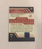 Yankees Melky Cabrera 2008 Triple Threads #48/99 Autographed Relic Single Card