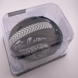 Jaguars Mini Helmet Speed Salute to Service - Tony Boselli - Autographed w/ Tristar Certificate of Authentication