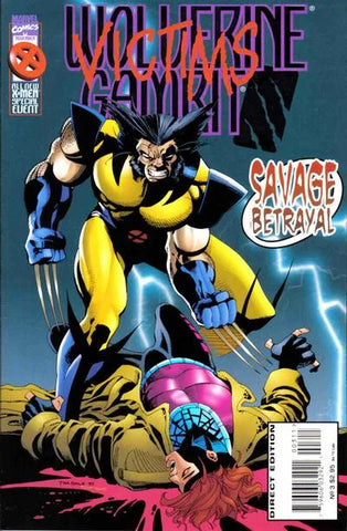 Wolverine/Gambit: Victims Issue #3 November 1995 Comic Book