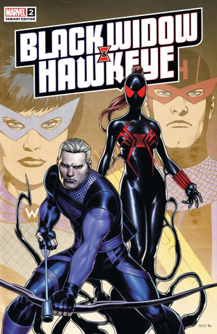 Black Widow & Hawkeye Issue #2 April 2024  Saiz Variant Comic Book