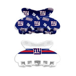 Giants Team Hair Claw 2-Pack Set NFL