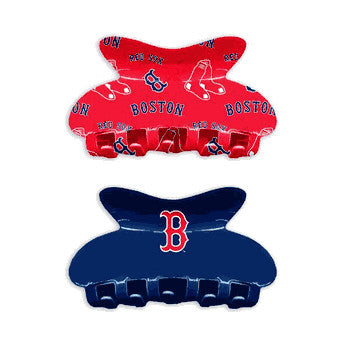 Red Sox Team Hair Claw 2-Pack Set