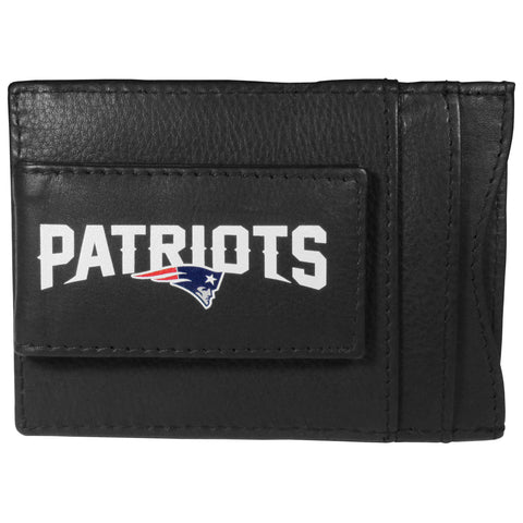 Patriots Leather Cash & Cardholder Magnetic Name