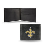 Saints Leather Wallet Embroidered Bifold