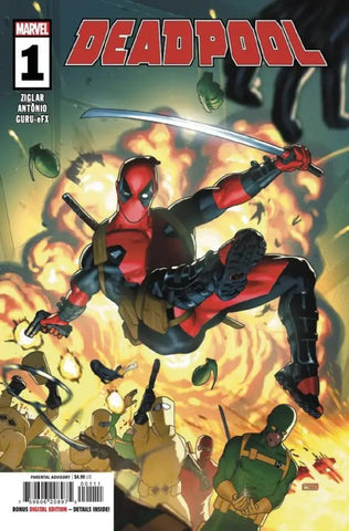 Deadpool Issue #1 April 2023 Cover A Comic Book