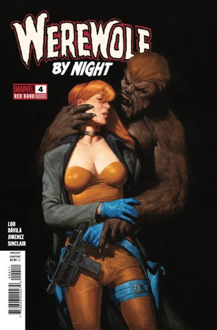 Werewolf by Night: Red Band Issue #4 November 2024 Cover A Comic Book