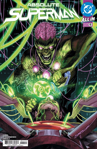 Superman: Absolute Issue #11 September 2025 Cover A Comic Book
