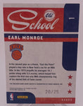 Knicks Earl Monroe 2010-11 Panini Prestige No.1 #20/25 Relic Single Card