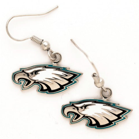 Eagles Earrings Dangle Logo
