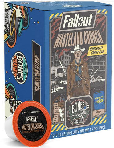 Bones Coffee Company - Fallout Wasteland Crunch - K-Cups 12 Ct.