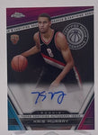 Trail Blazers Kris Murray 2023-24 Topps Chrome No.CRA-KM Autographed Rookie Single Card