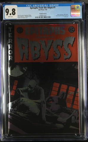 Epitaphs from the Abyss Issue #1 July 2024 Variant Cover D FOIL CGC Graded 9.8 Comic Book