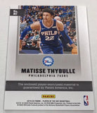 76ers Matisse Thybulle 2020 Player of the Day No.MT #34/99 Relic Rookie Single Card