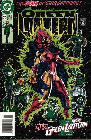Green Lantern Issue #24 May 1992 Comic Book
