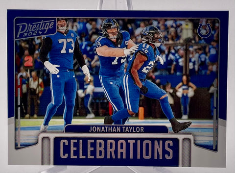 Colts Jonathan Taylor 2024 Panini Prestige H2 No.CEL-JTY Single Card