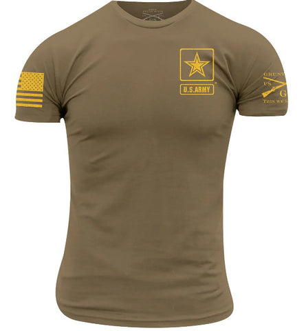 Army Jump Grunt Mens Shirt