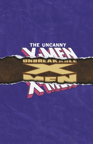 X-Men: Uncanny Issue #21 LGY#721 September 2025 Variant Cover Foreshadow Logo Comic Book