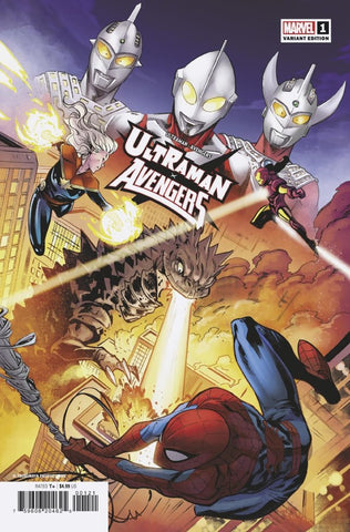 Ultraman X The Avengers Issue #1 August 2024 Variant Cover Manna Comic Book