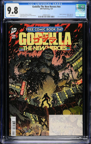 Godzilla: The New Heroes Issue #NN April 2025 CGC Graded 9.8 Comic Book
