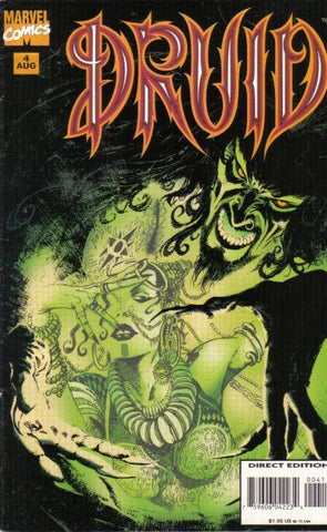 Druid Issue #4 August 1995 Comic Book