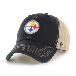 Steelers Hat 47' Clean Up Trawler Adjustable Black