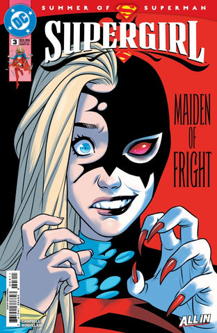 Supergirl Issue #3 July 2025 Cover A Comic Book