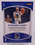 Warriors Stephen Curry 2023-24 Panini Player of the Day No.15 #47/99 Single Card