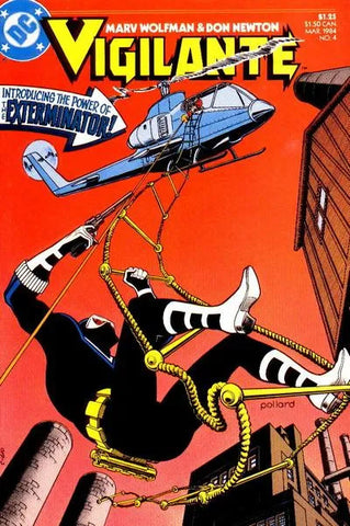 Vigilante Issue #4 March 1984 Comic Book
