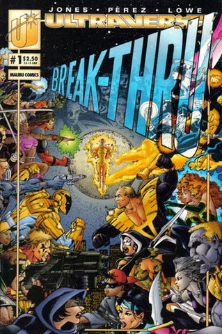 Ultraverse: Break Thru Issue #1 December 1993 Comic Book