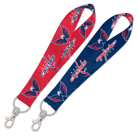 Capitals 1" Lanyard Key Strap