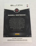 Rockets Russell Westbrook 2019-20 Panini Black #31/49 Single Card