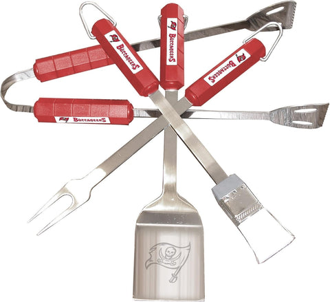 Buccaneers 4-Piece BBQ Set