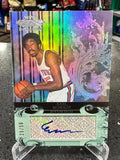 Knicks Earl Monroe 2007-08 Topps Echelon No.TEA-EM #29/50 Autographed Single Card (Damaged Corner)