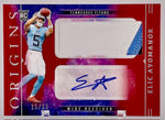 Titans Elic Ayomanor 2025 Panini Origins No.RJJ-EAR #15/99 Autographed Relic Rookie Single Card
