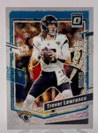 Jaguars Trevor Lawrence 2023 Panini Rewards Donruss Optic No.87 SSP Sparkle Single Card