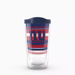 Giants 16oz Hype Stripes Tervis w/ Lid NFL