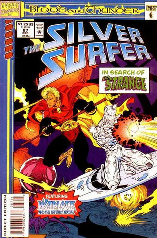 Silver Surfer Annual Issue #87 December 1993 Comic Book