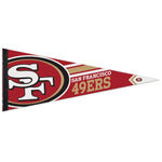 49ers Triangle Pennant Premium Rollup 12"x30"