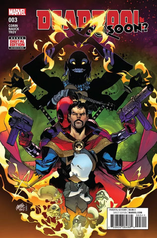 Deadpool Too Soon Issue #3 February 2017 Comic Book