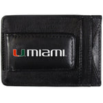 Canes Leather Cash & Cardholder Magnetic Name