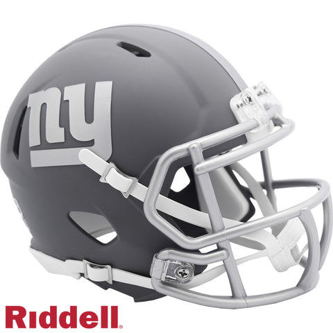 Giants Mini Helmet Speed Alternate Slate NFL