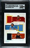 Edwards/Anthony/Okoro 2020-21 Panini National Treasures No.TM-AC #22/25 Relic SGC Graded 10 Single Card