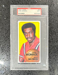 Earl Monroe Knicks 1970 Topps #20 PSA Graded 7 Single Card