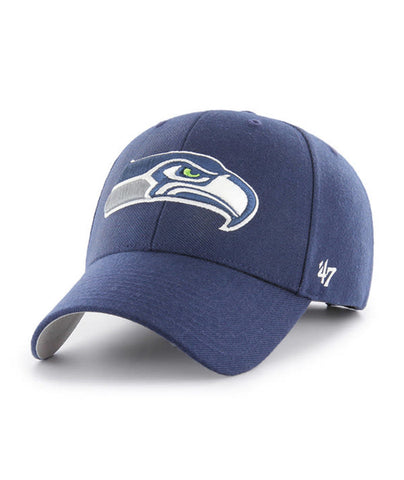 Seahawks Hat 47' MVP Adjustable Blue