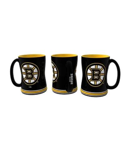 Bruins 14oz Coffee Mug Relief