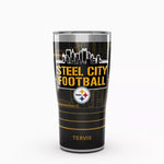 Steelers 20oz Slogan Stainless Steel Tervis w/ Slider Lid