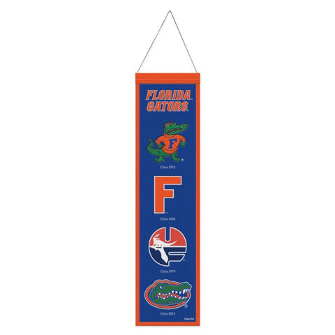 Gators 8"x32" Wool Banner Vault Evolution