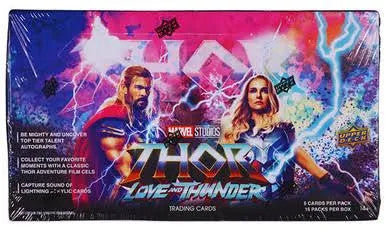 2023 Upper Deck Marvel Thor Love and Thunder Trading Cards Hobby Box