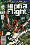 Alpha Flight Issue #67 February 1989 Comic Book