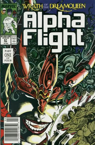 Alpha Flight Issue #67 February 1989 Comic Book